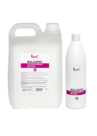 Balsamo capilar proteinas seda