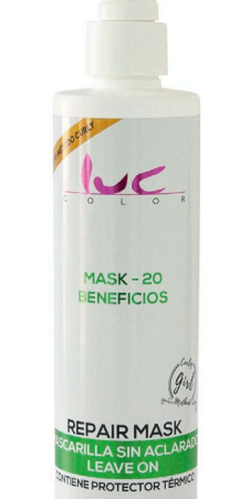 Mascarilla sin aclarado +20 beneficios curly 250 mL