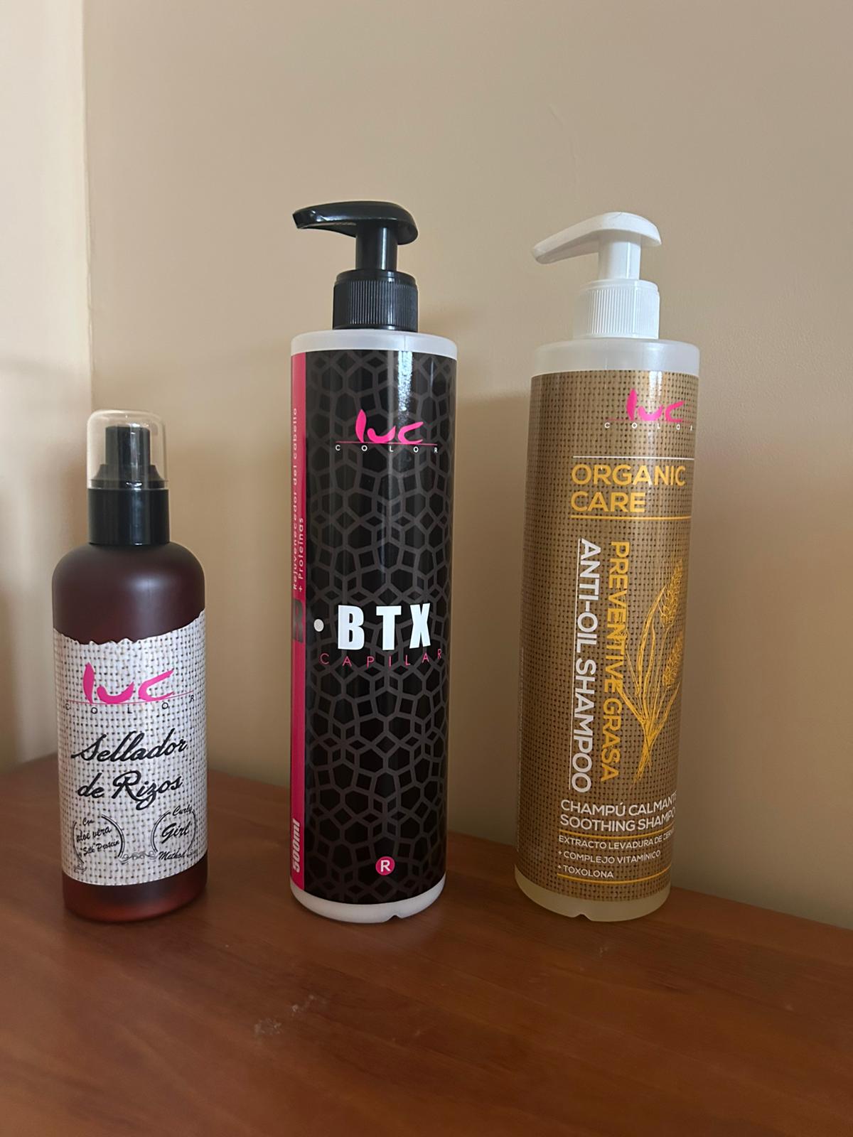 Pack cabello graso apto para metodo curly